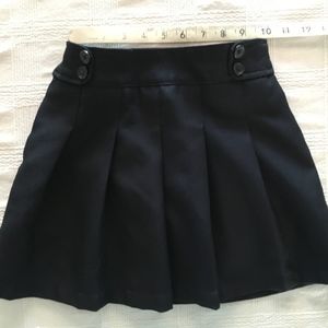 Navy girls school uniform scooter skirt 6X
